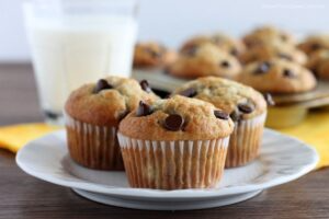 banana chip muffin