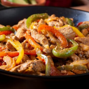 chicken fajitas